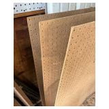 Pegboard Panels and Pro Steel Prehung Door