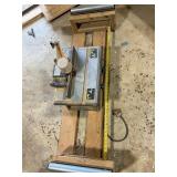 Delta Router Table with Extension Rollers