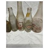 Collection of Vintage Glass Bottles