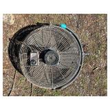 Industrial-Style Metal Fan