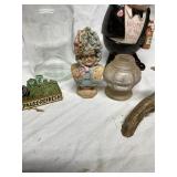Eclectic Group of Decorative Items and Figurines