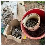 Assorted Building Materials and Tools