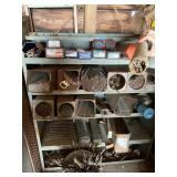 Assorted Welding Rod And Metal Storage Lot