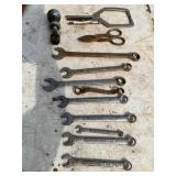 Collection of Hand Tools and Wrenches