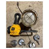 DeWalt Portable Heater and Lock Set