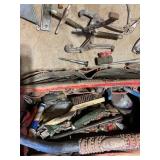 Assorted Hand Tools and Tool Bag