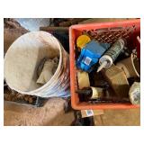 Assorted Hardware, Tools, and Supplies Lot