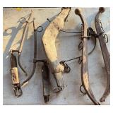Rustic Metal Horse Harness Equipment