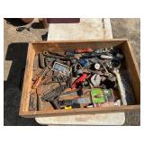 Assorted Hardware and Tools in Drawer