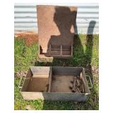 Metal Tool Organizer with Compartments