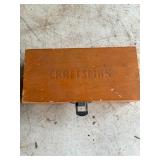 Craftsman Router Bit Set in Wooden Case