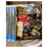 Assorted Hardware and Household Supplies Lot