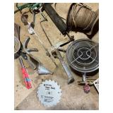 Collection of Tools and Hardware Items