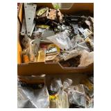 Assorted Hardware Hinges and Brackets