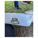 Set of Two heavy Metal pans