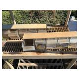 Plastic Shelving Unit with Storage Bins