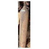 Rusty Compressed Gas Cylinder with Valve