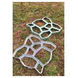 Geometric Concrete Path Mold Forms