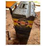 Stanley Rolling Tool Chest with Three Compartments