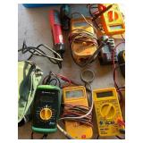 Assorted Digital and Analog Multimeters