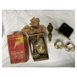 Yale Lock Set With Crystal Door Knobs and Original