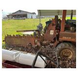 Ditch Witch Trencher Model 1820 with Backhoe Attac