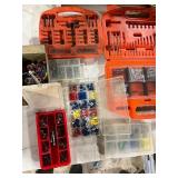 Assorted Drill Bits and Fasteners Sets