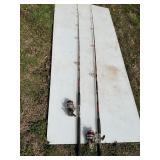 Pair of Spinning Rods with Reels