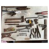 Assorted Hand Tools and Implements
