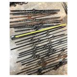 Collection of Wrought Iron Balusters