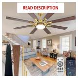 Depuley 72-Inch Ceiling Fan with Light