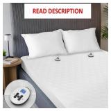 Sunbeam Quilted Heated Mattress Pad - Queen