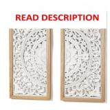 AHUONEL 2 Panel Wall Art Decor 23'x11.5'