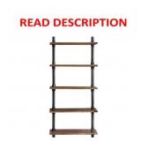 Diwhy 24 Industrial Pipe Shelves, 6 Layer