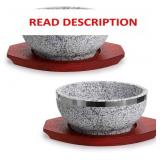 MDLUU Bibimbap Bowls 32 Oz, Granite Stone