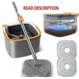 Spin Mop & Bucket Set, Auto Separate, 360 Mop