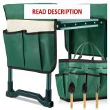 2-in-1 Garden Kneeler and Seat, 10' Pads