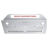 FIREGAS Range Hood Insert 30 inch, Built-in