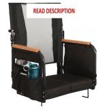 Wide Stadium Seats with Back Support, Comfy