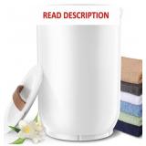 Large Towel Warmer for Bathroom, Wood Handle