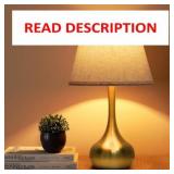 ONEWISH 3-Way Dimmable Touch Table Lamp, Gold