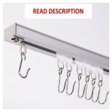 Aluminium Ceiling Track for Curtain, 9ft-12ft