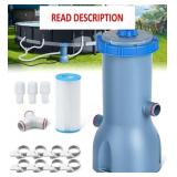 Pro 1000 GPH Above Ground Pool Filter Pump