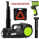 E-HEELP 5Ton 12V Car Jack Kit with LCD