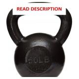Amazon Basics Cast Iron Kettlebell