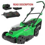 SOYUS Cordless Lawn Mower 15 Inch 40V Battery