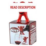 Sir Perky Wine Pourer Bottle Topper Gift
