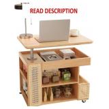 Lift Top Coffee Table with Storage, Wheels