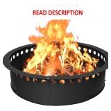 39 inch Heavy Duty Fire Pit Ring, Smokeless