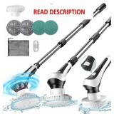 Electric Spin Scrubber, Cordless, Waterproof